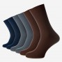 mix (2 x bleumarin, 2 x gri, 2 x maro)